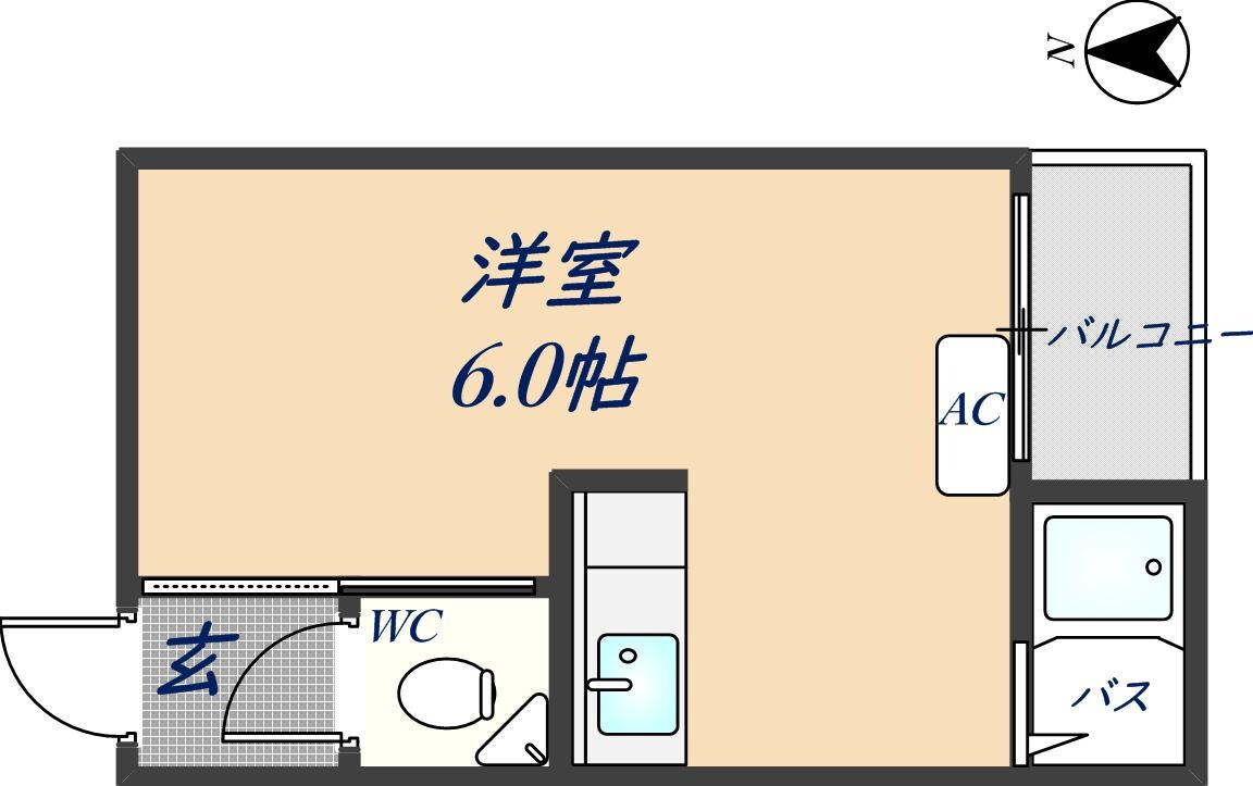 河内山本駅 徒歩10分 1階の物件間取画像