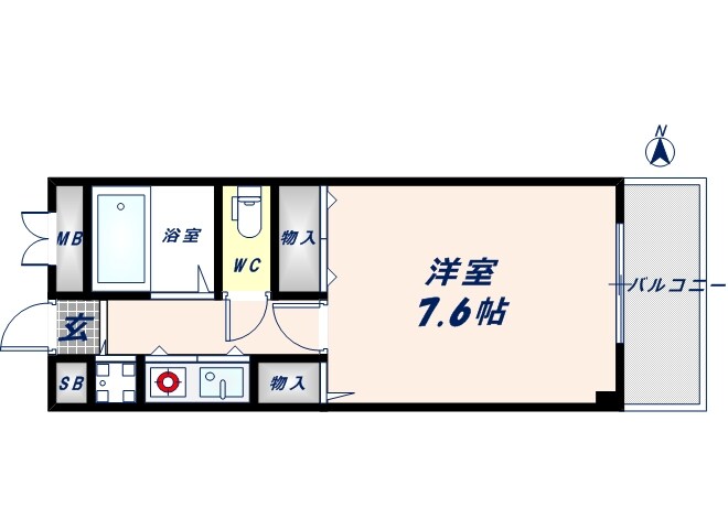 布施駅 徒歩3分 11階の物件間取画像