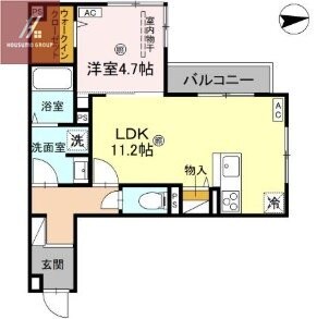 喜連瓜破駅 徒歩10分 2階の物件間取画像