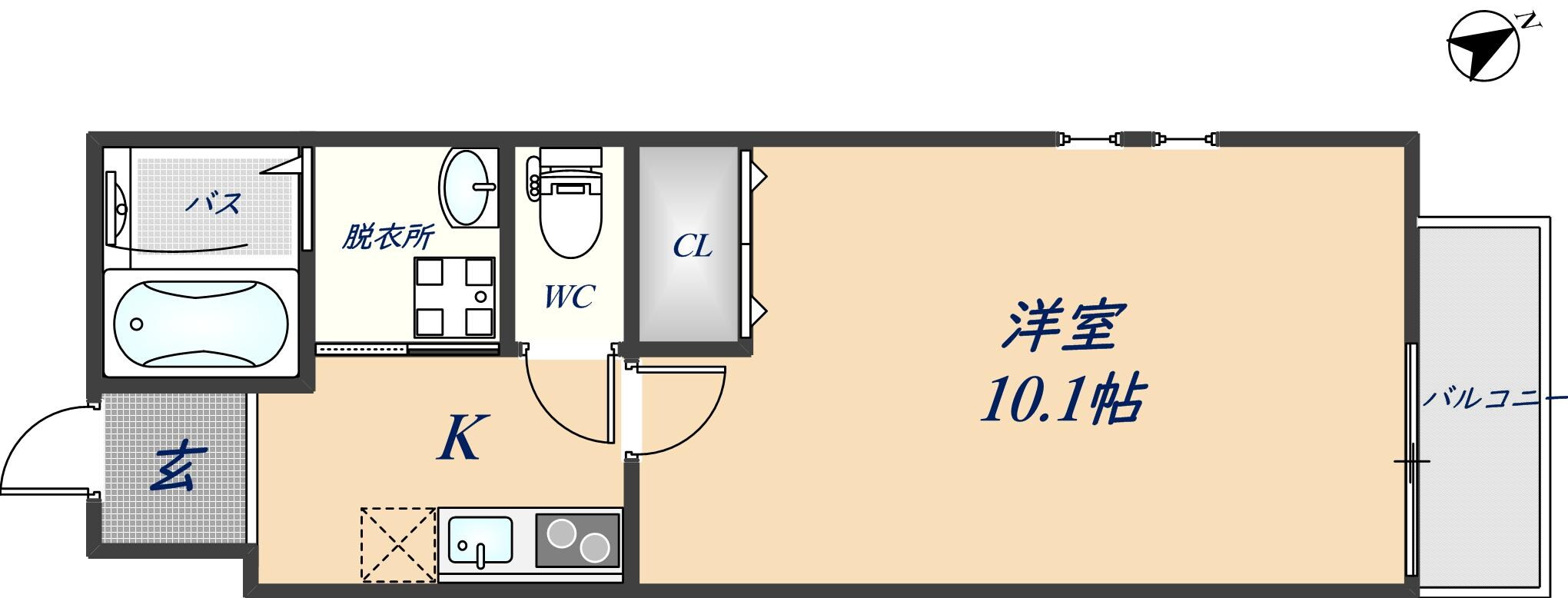 シャルム　コートの物件間取画像