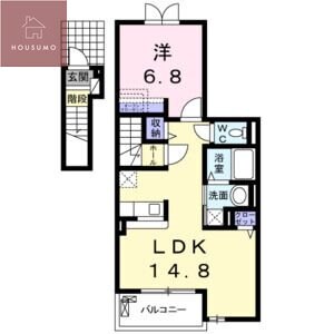 南巽駅 徒歩11分 1-2階の物件間取画像