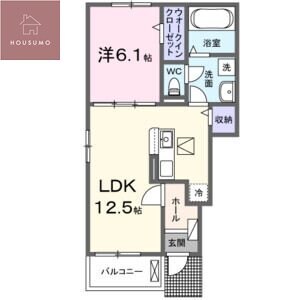 柏原駅 徒歩10分 1階の物件間取画像