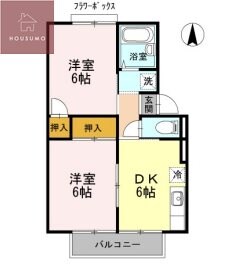 藤井寺駅 徒歩29分 2階の物件間取画像