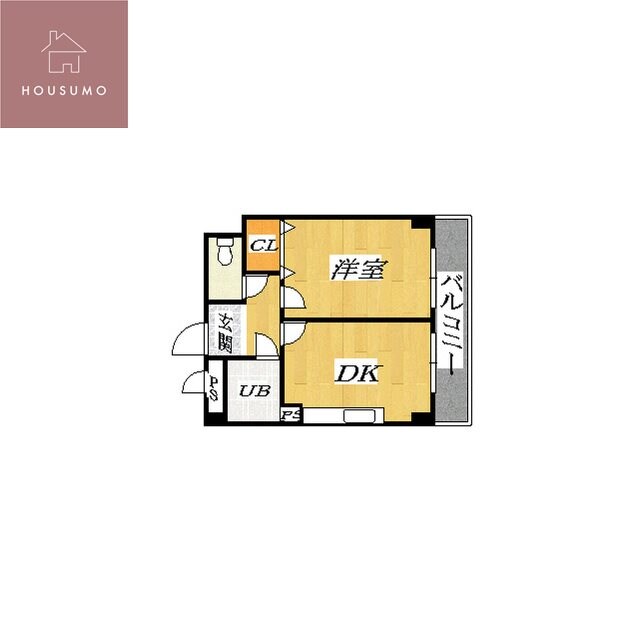 出戸駅 徒歩4分 2階の物件間取画像