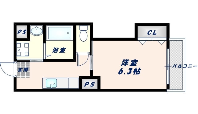 THE ESTATE NAGASEの物件間取画像