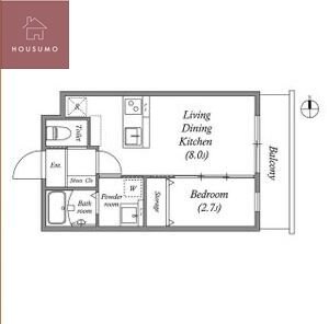 st.Residence南津の辺の物件間取画像