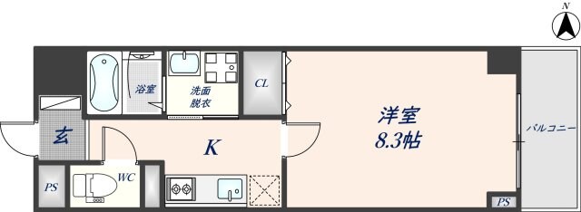 パークヒル新石切の物件間取画像