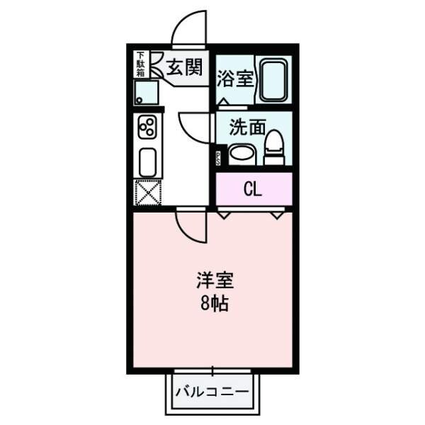物件間取画像