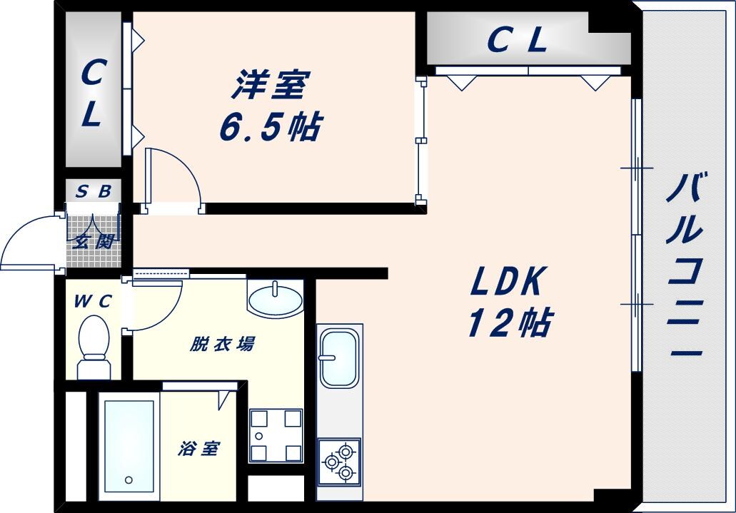 メゾンアルファの物件間取画像