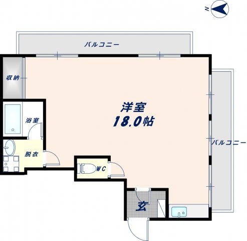 南巽駅 徒歩11分 4階の物件間取画像