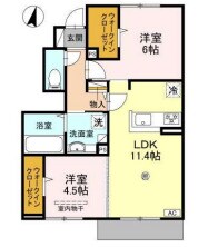 Ranunculusの物件間取画像