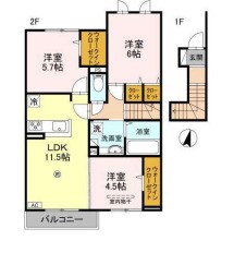 Ranunculusの物件間取画像