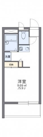 志紀駅 徒歩10分 3階の物件間取画像