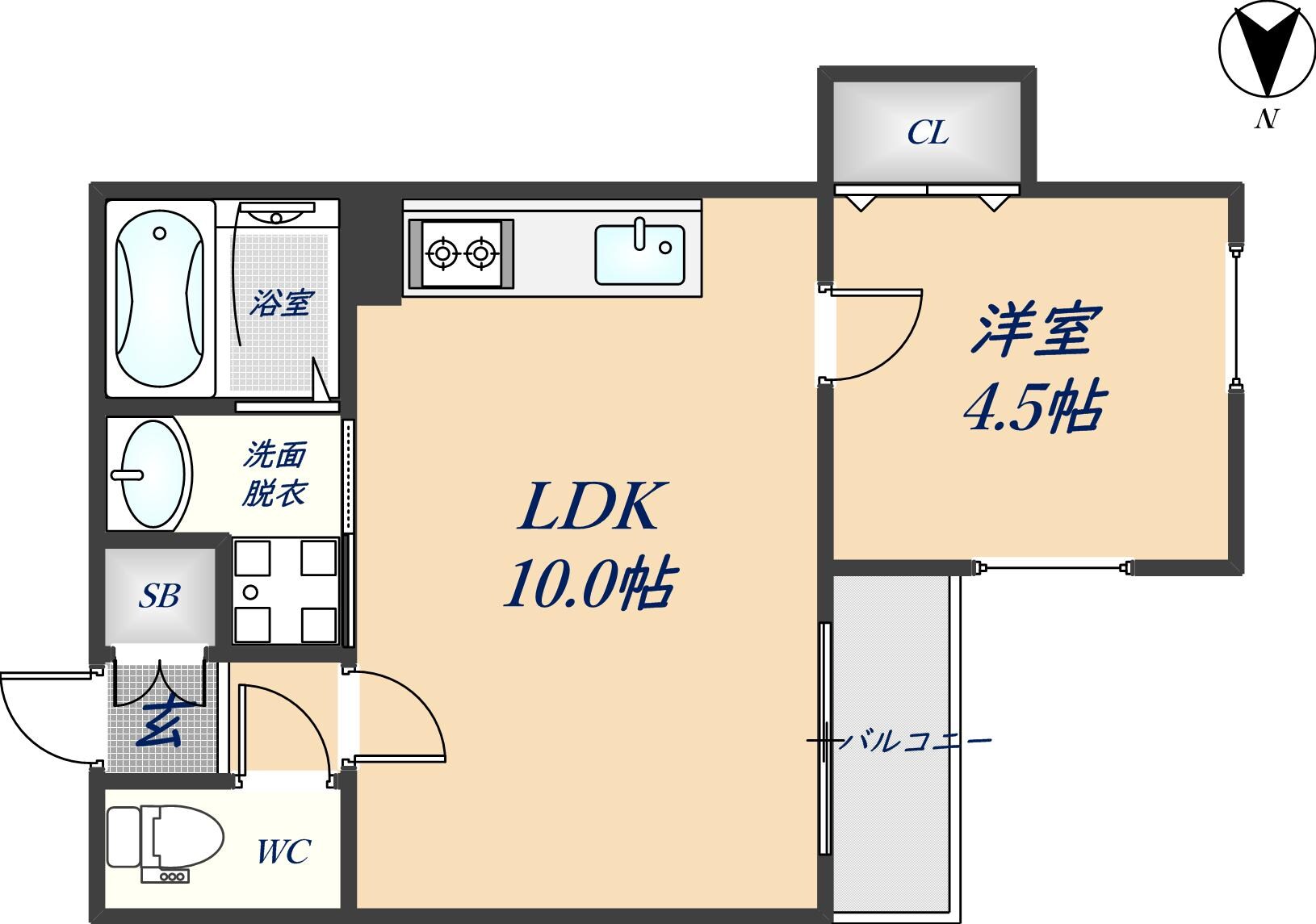 Tres Strllaの物件間取画像