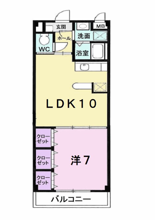 藤阪駅 徒歩8分 2階の物件間取画像