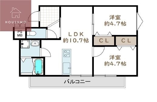 M・Celeste柏原今町の物件間取画像