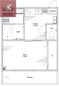 桃谷駅 徒歩10分 2階の物件間取画像