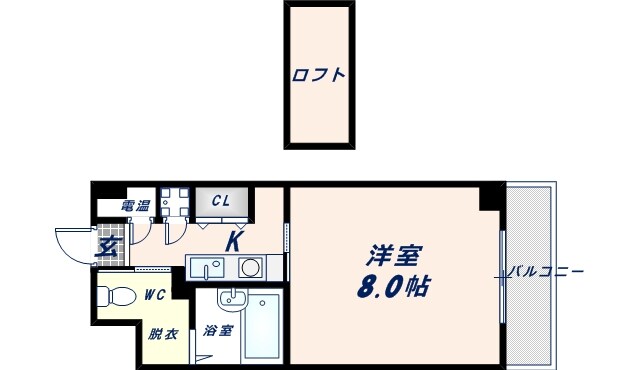 ヴィテロ緑橋の物件間取画像