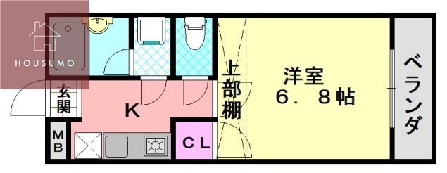 加美駅 徒歩6分 1階の物件間取画像