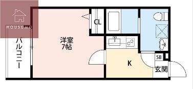 平野駅 徒歩7分 2階の物件間取画像