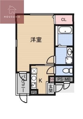 平野駅 徒歩10分 1階の物件間取画像