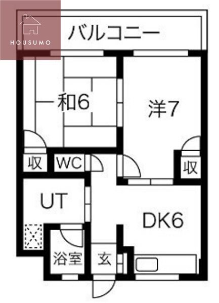 河内山本駅 徒歩5分 2階の物件間取画像