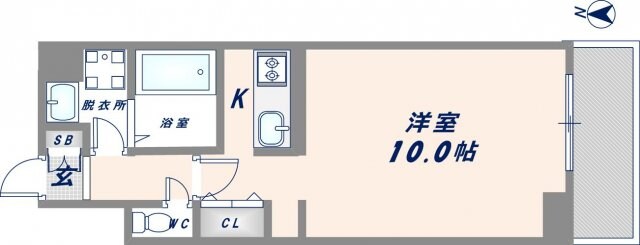 ベローナの物件間取画像