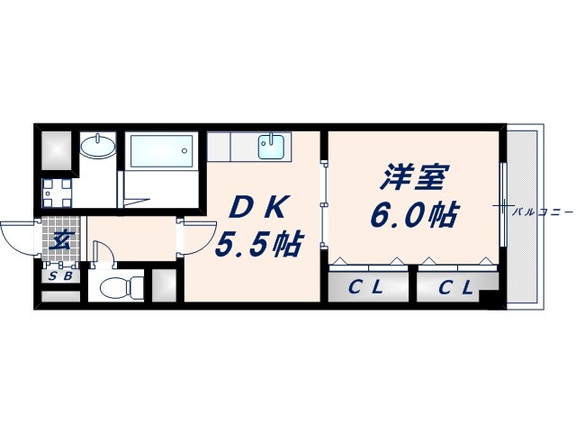 キューヴの物件間取画像