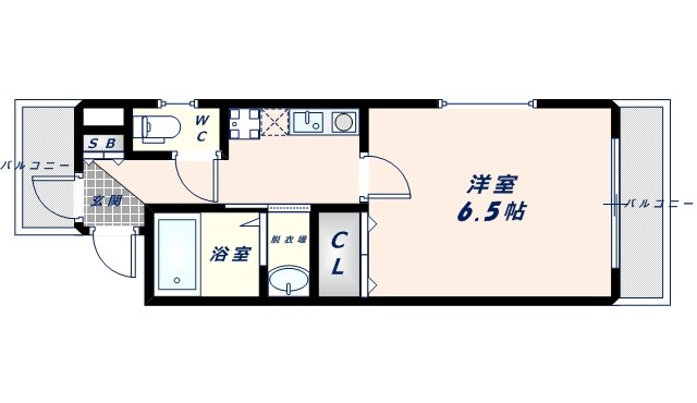 レジア小路の物件間取画像