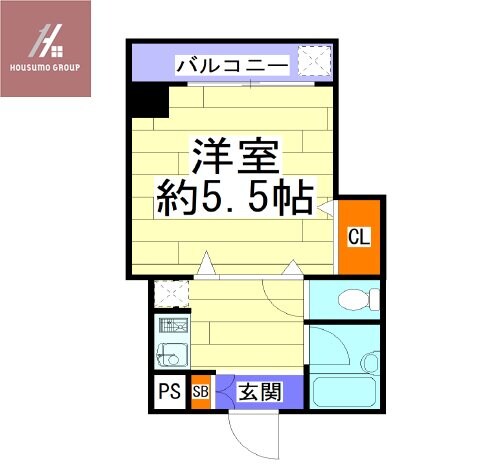 近鉄八尾駅 徒歩9分 2階の物件間取画像