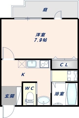 物件間取画像