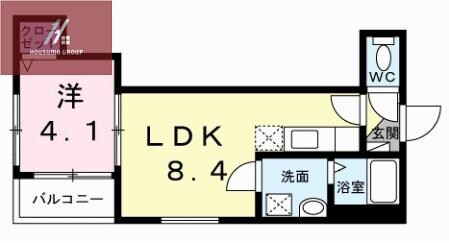 グラン　コスモの物件間取画像