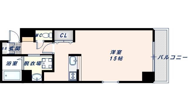 長田駅 徒歩13分 5階の物件間取画像