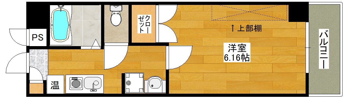 ウイニングパラ江坂の物件間取画像