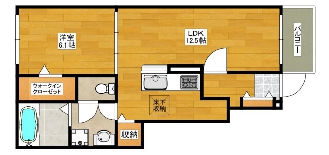 マシオンレーヴ豊南の物件間取画像