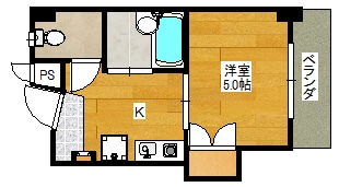 ファミーユ垂水の物件間取画像