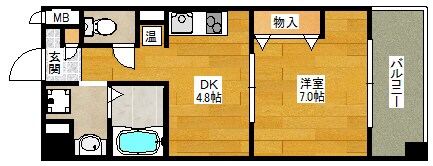 第17関根マンションの物件間取画像