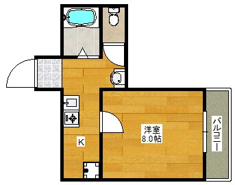 グランドステージ江坂の物件間取画像