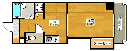 サンクリエイト江坂の物件間取画像