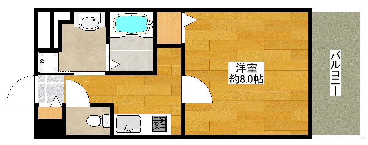 Luxe新大阪Ⅲの物件間取画像