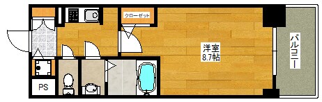 サムティ江坂レガーロの物件間取画像