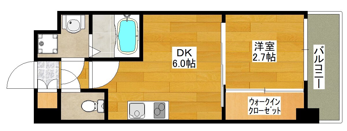 セレニテ新大阪エクラの物件間取画像