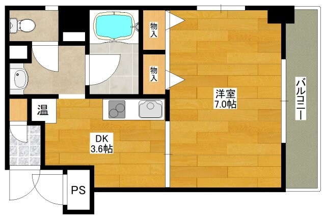 第13関根マンションの物件間取画像