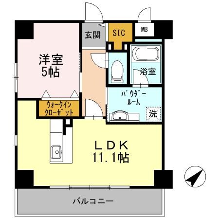 Habitation　Daiwaの物件間取画像