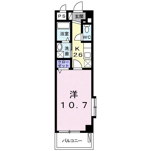 ヌーベルエレガントオナガの物件間取画像