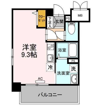 チュラビスタカーサダイドウの物件間取画像