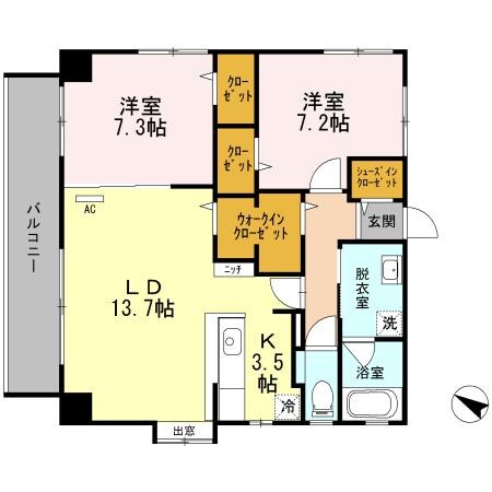 OHANAの物件間取画像