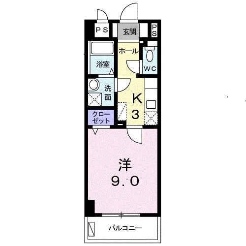 ルピナスHIGAの物件間取画像