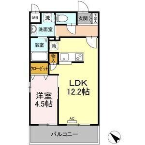 カーサフェリスの物件間取画像