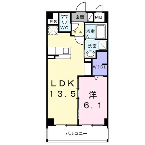 メゾントラストワンの物件間取画像
